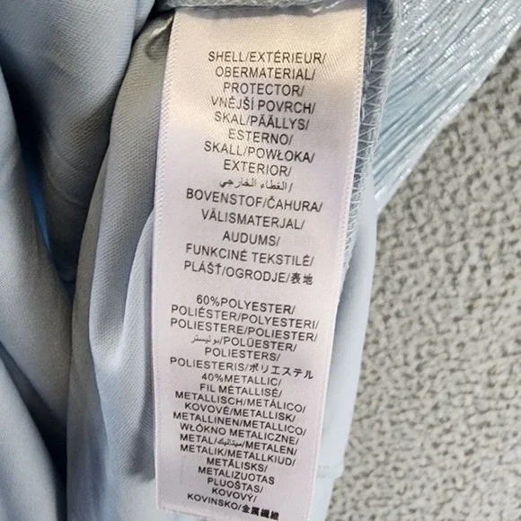 Adrianna Papell metallic gown New 8 - Picture 7 of 7